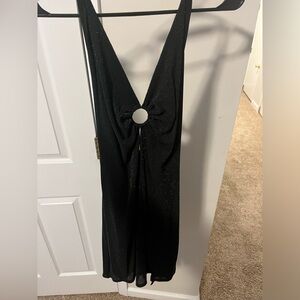 Wild Fable women's sparkly black dress